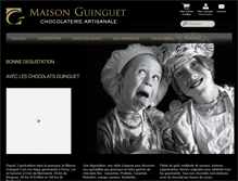 Tablet Screenshot of maisonguinguet.com